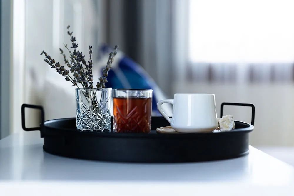 Deluxe Tek Büyük Yataklı Oda, 1 Yatak Odası, Balkon, Şehir Manzaralı