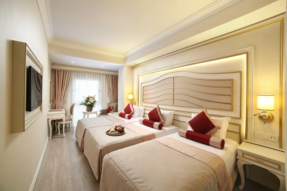 Deluxe Üç Kişilik Oda, Birden Çok Yatak, Anti Alerjik, Şehir Manzaralı