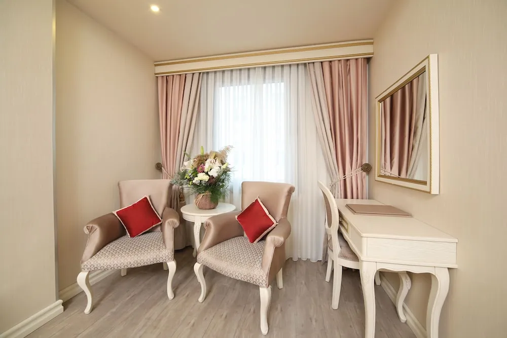 Deluxe Büyük Yataklı Tek Kişilik Oda, 1 En Büyük (King) Boy Yatak, Anti Alerjik, Şehir Manzaralı