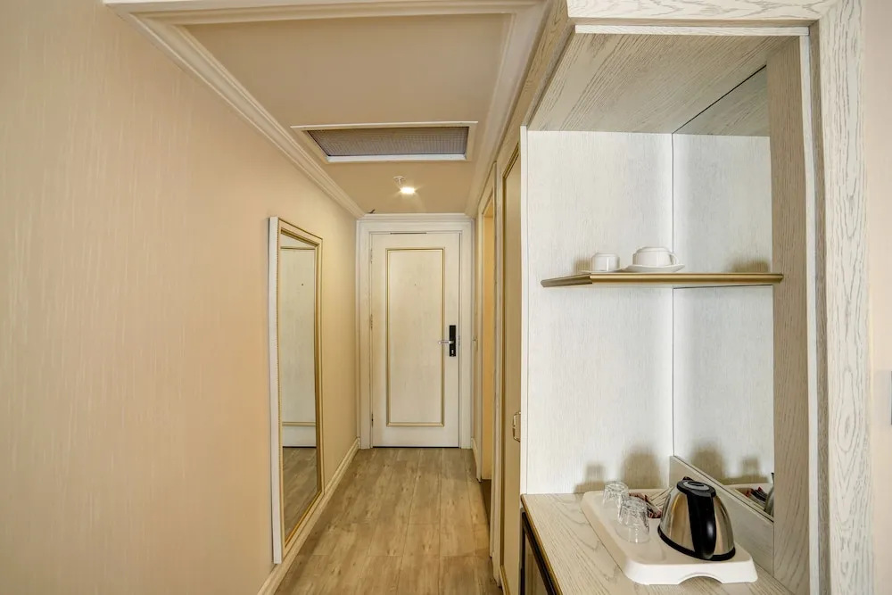 Deluxe Büyük Yataklı Tek Kişilik Oda, 1 En Büyük (King) Boy Yatak, Balkon, Şehir Manzaralı