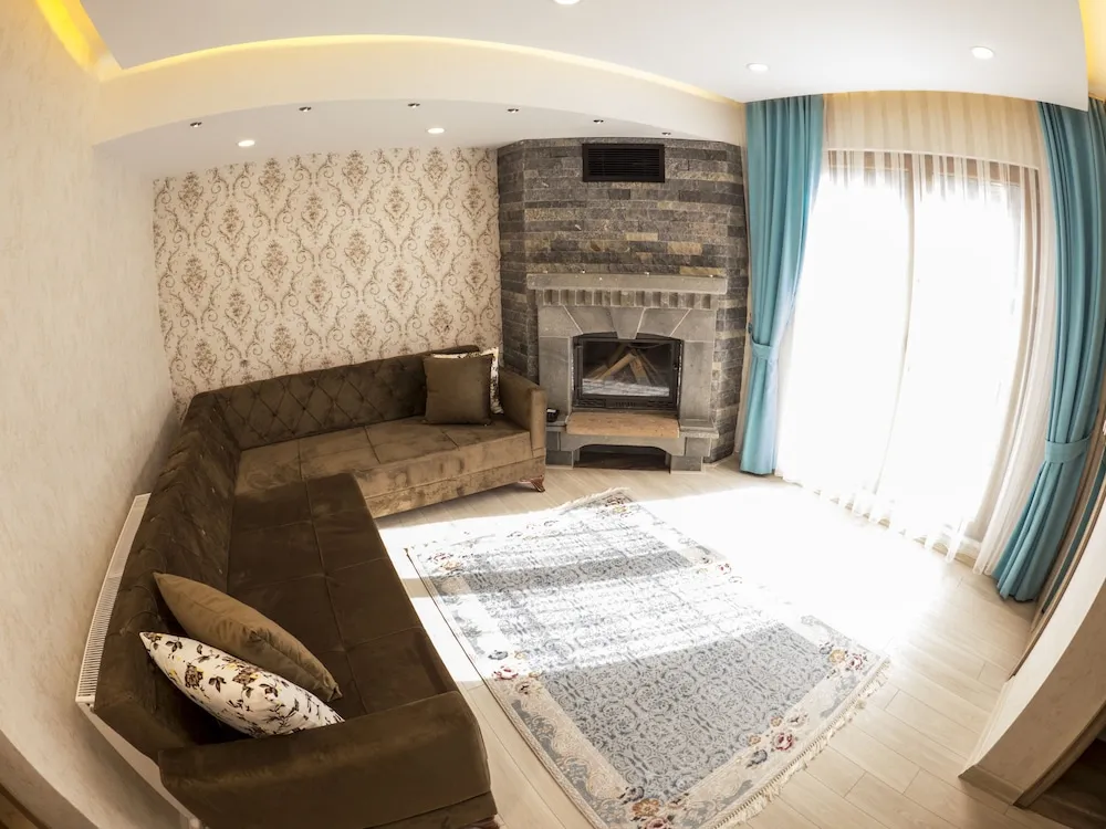 One Bedroom Suite With Fireplace and Balcony
