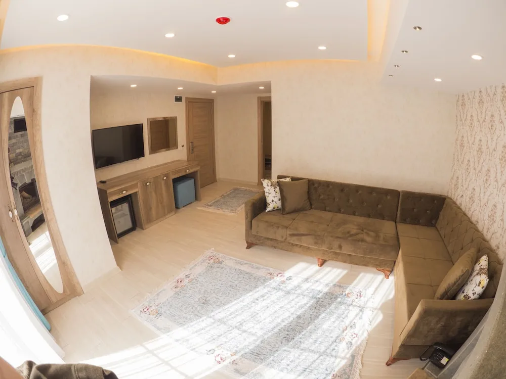 One Bedroom Suite With Fireplace and Balcony