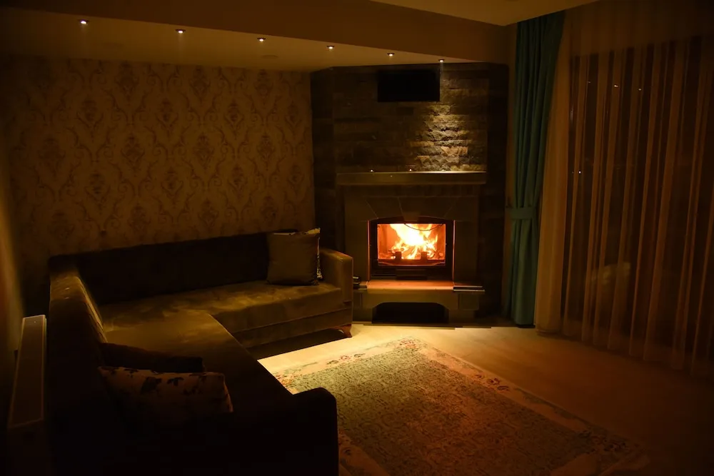 One Bedroom Suite With Fireplace and Balcony