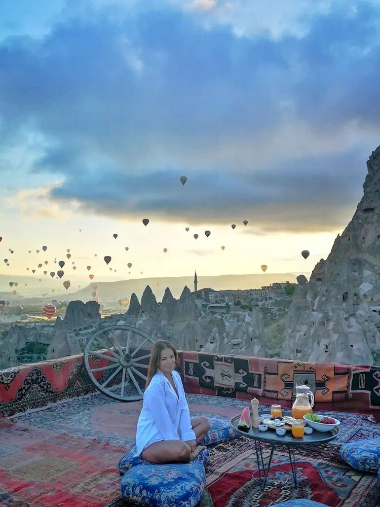 Tek Büyük Yataklı Oda, Vadi Manzaralı