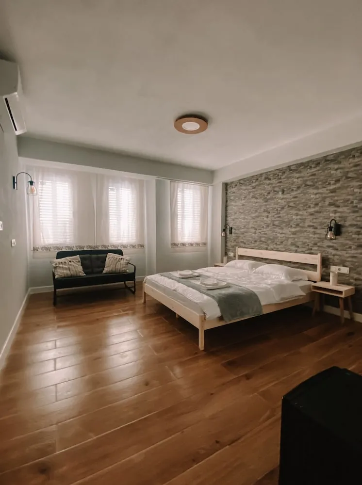 Superior Oda, 1 Büyük (Queen) Boy Yatak ve Çekyat, Veranda, Kısmi Deniz Manzaralı