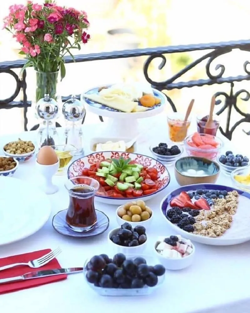 Kahvaltı servisi