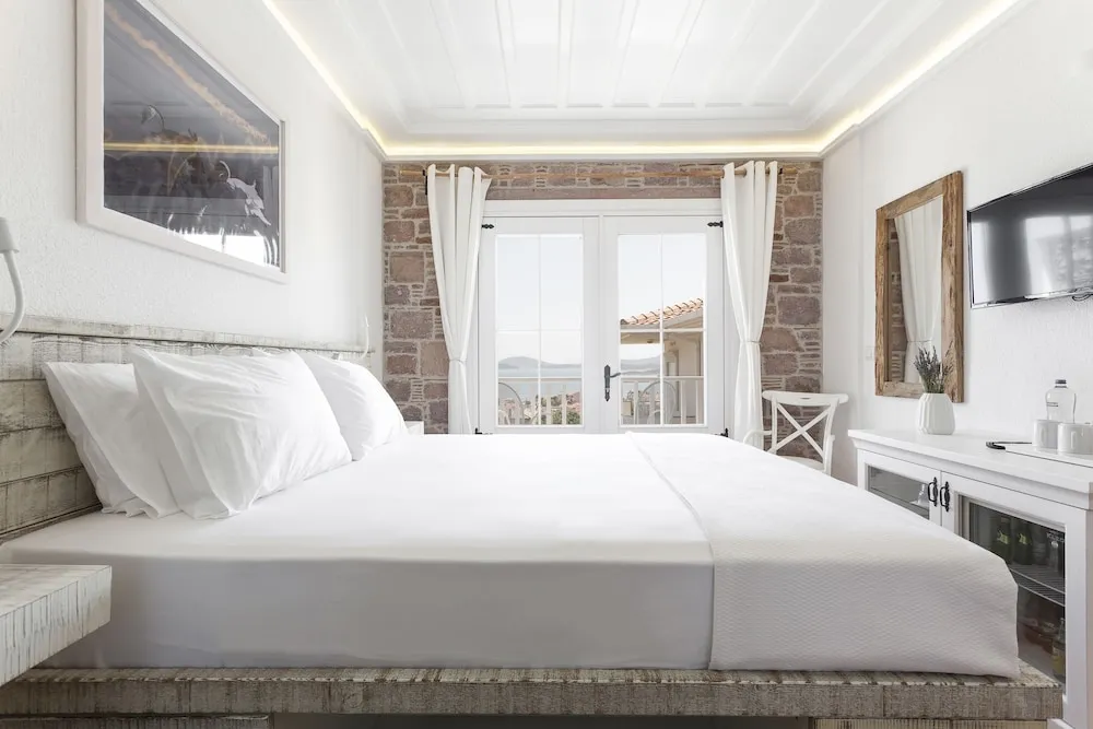 Panoramic Oda, 1 Çift Kişilik Yatak, Balkon, Deniz Manzaralı