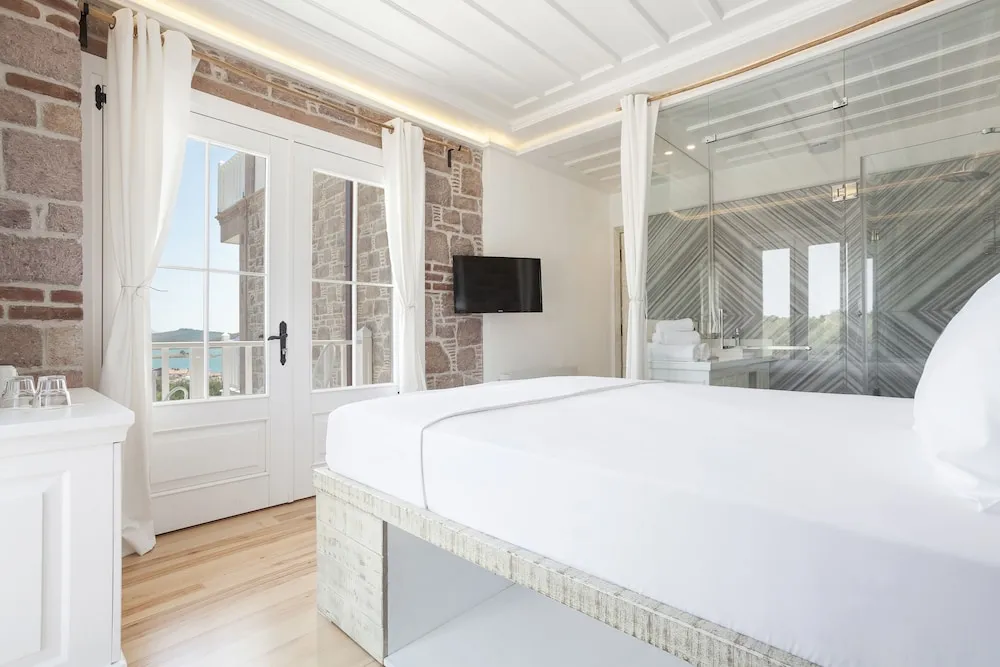 Panoramic Oda, 1 Çift Kişilik Yatak, Balkon, Deniz Manzaralı