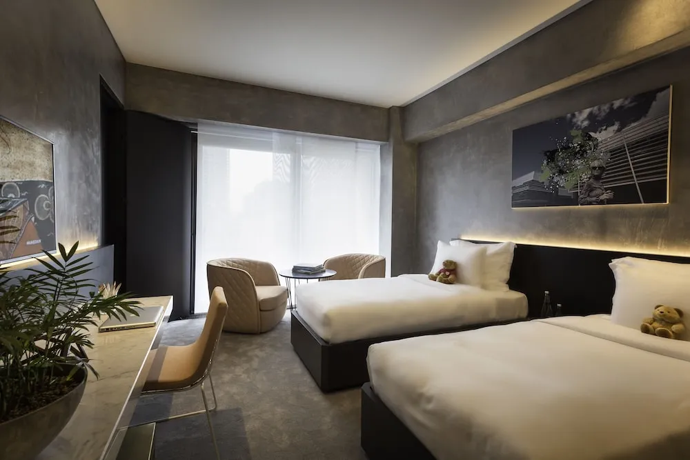 Deluxe İki Ayrı Yataklı Oda, 1 Yatak Odası, Bahçe Manzaralı