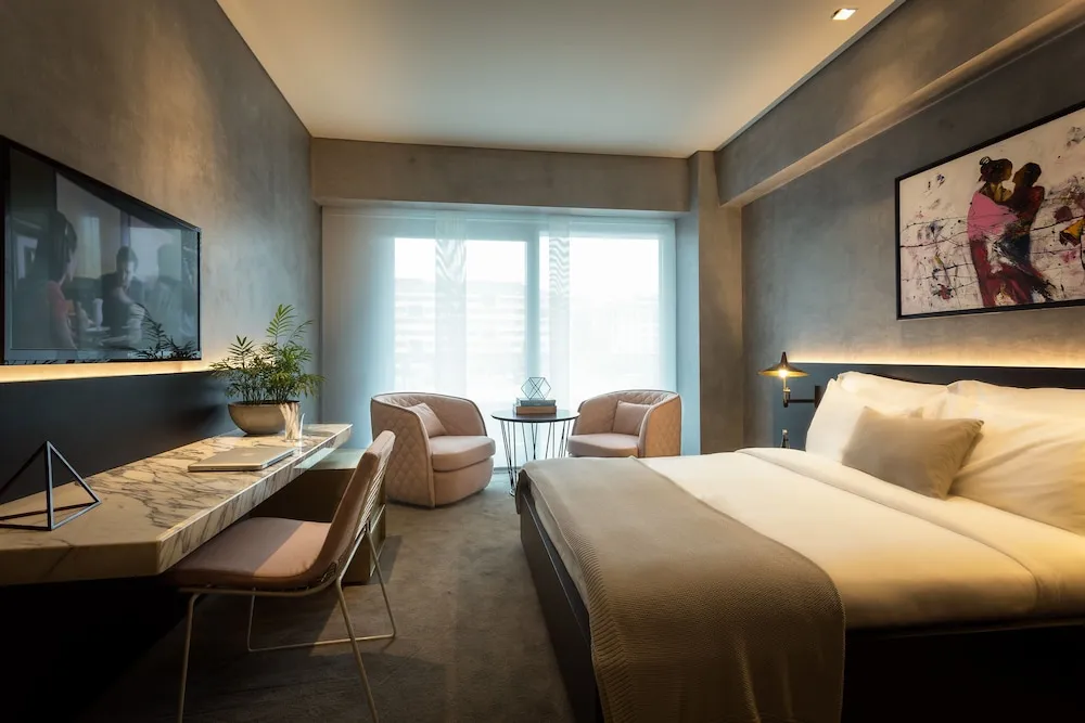 Deluxe Tek Büyük Yataklı Oda, 1 Yatak Odası, Sigara İçilmez, Balkon