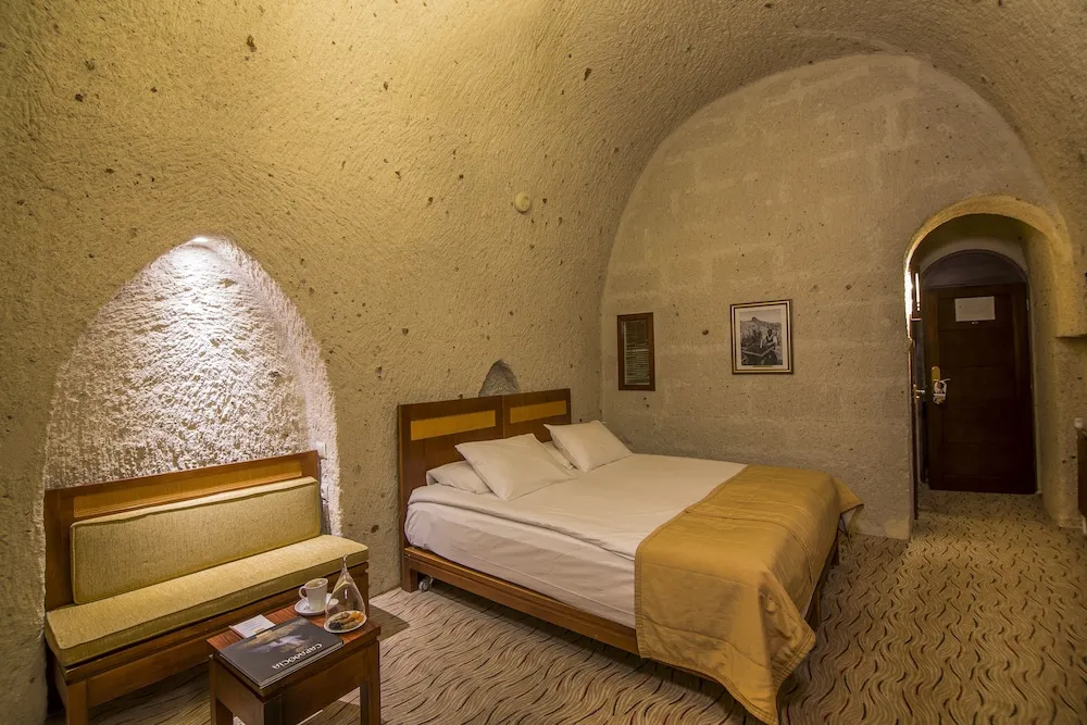 Kemerli Oda - Panoramik Manzarali ve Balkonlu