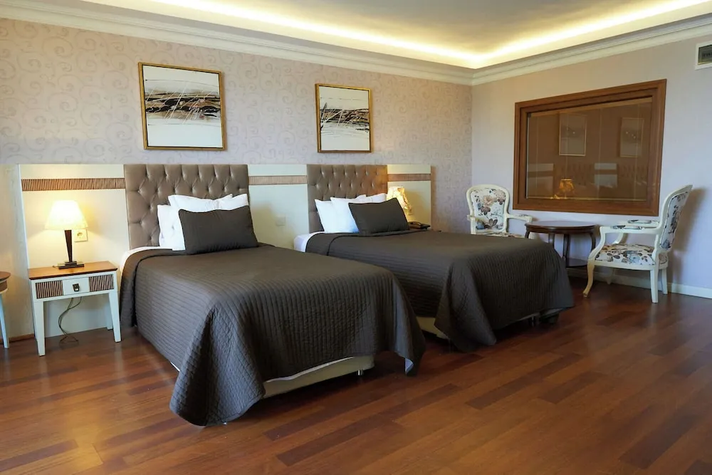 Deluxe Oda, 2 Tek Kişilik Yatak, Balkon, Deniz Manzaralı