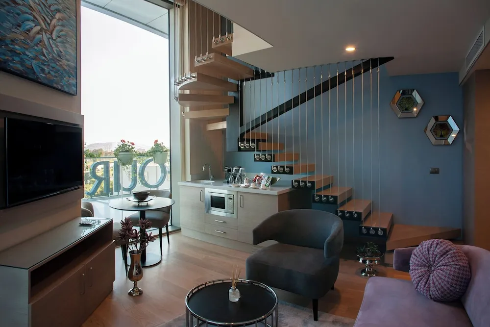Çatı Katı (Loft), 2 Yatak Odası, Şehir Manzaralı, Köşe