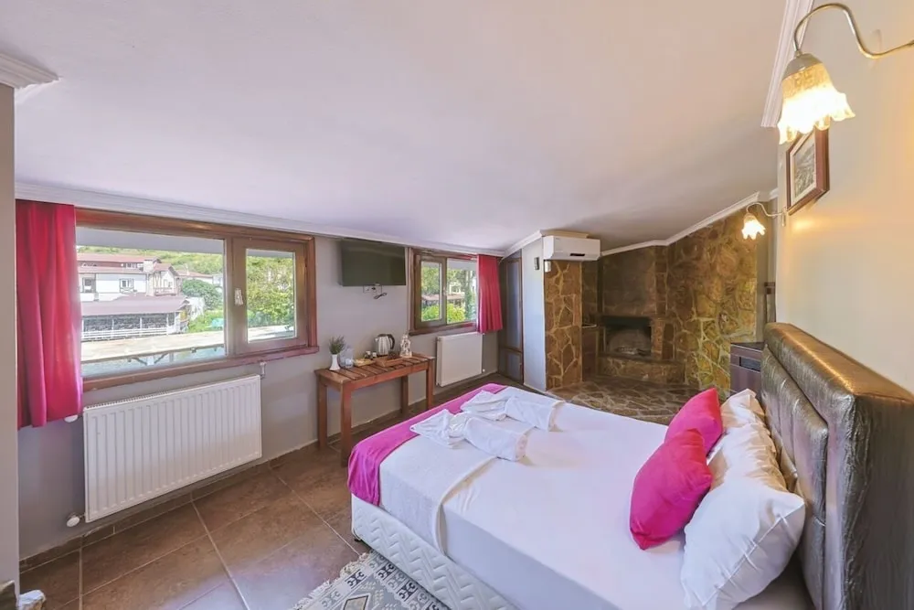Room with Fireplace