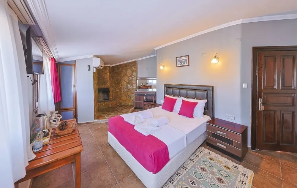 Room with Fireplace