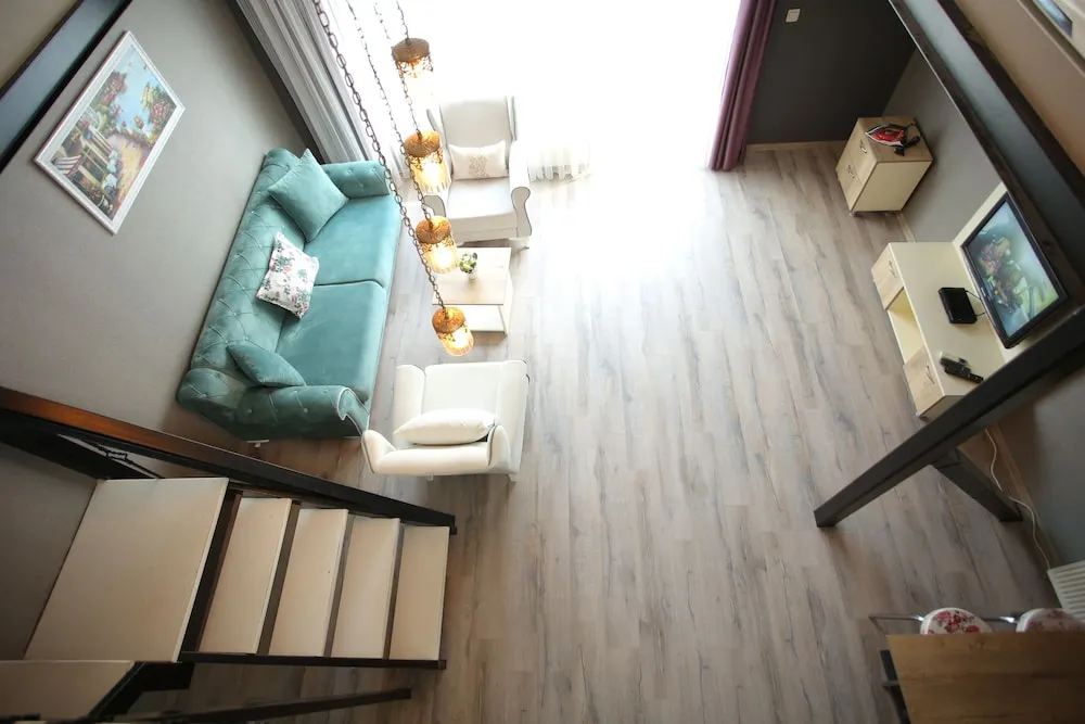 City Çatı Katı (Loft), 2 Büyük (Queen) Boy Yatak