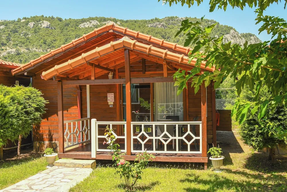 Superior Bungalov, 1 Yatak Odası, Küçük Mutfak, Bahçeli