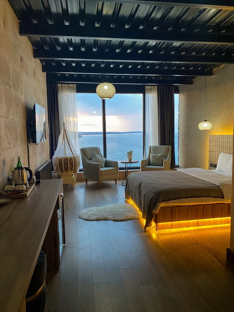 Panoramic Stüdyo, 1 Çift Kişilik Yatak, Deniz Manzaralı, Deniz Üstü