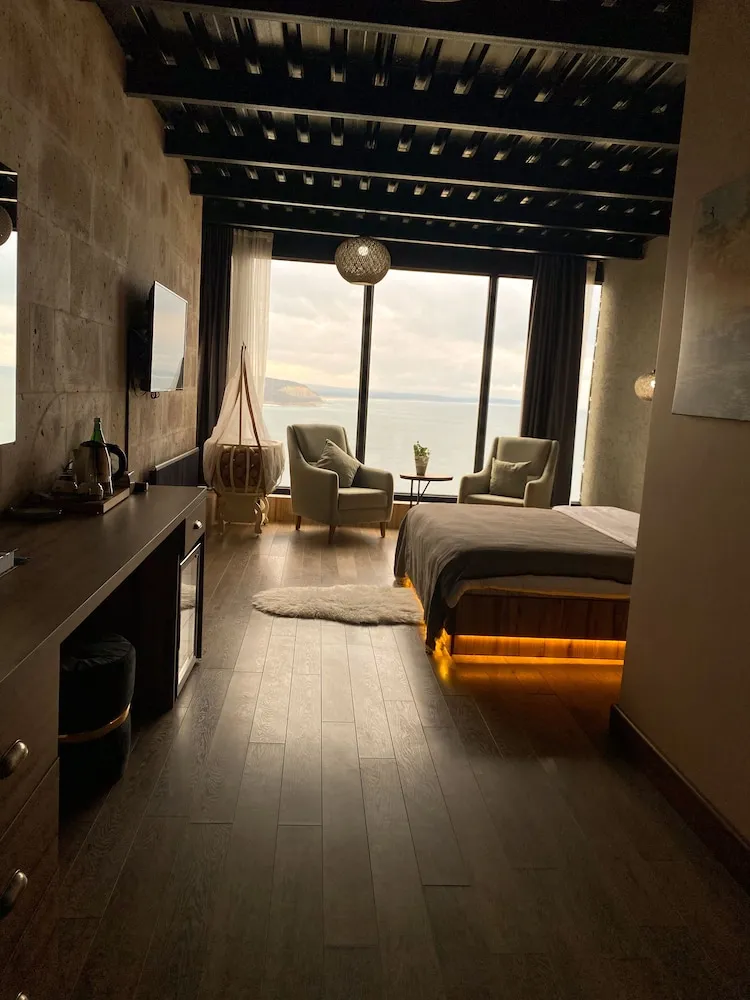 Panoramic Stüdyo, 1 Çift Kişilik Yatak, Deniz Manzaralı, Deniz Üstü