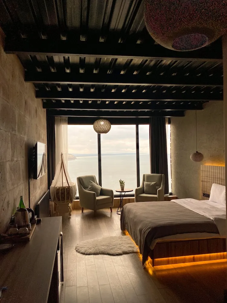 Panoramic Stüdyo, 1 Çift Kişilik Yatak, Deniz Manzaralı, Deniz Üstü