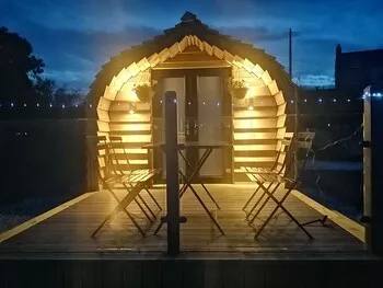Glamping Pod for 2, Pod Beag Na Haun, Eriskay