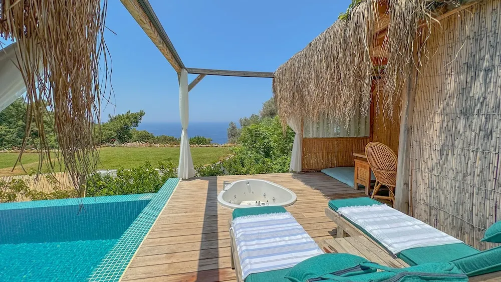 Sardunya ( Private Pool and Jacuzzi )