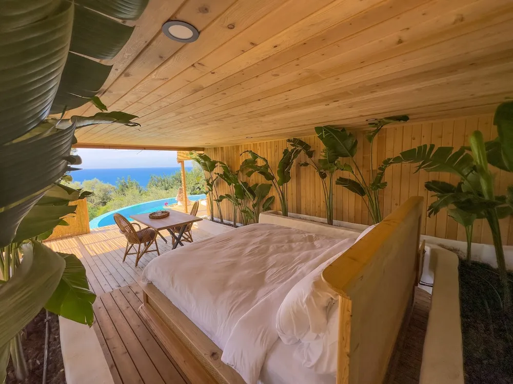 Petunya ( Sea View 100% Privacy Pool and Jacuzzi )