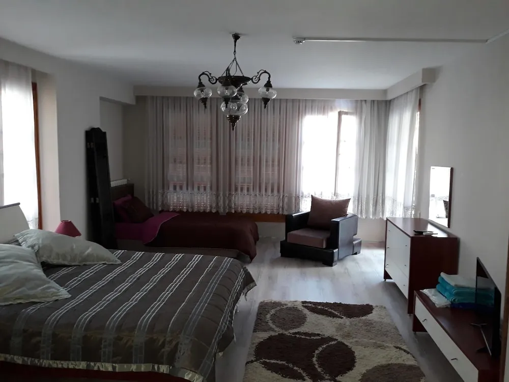 Deluxe Apart Daire, 2 Yatak Odası, Balkon