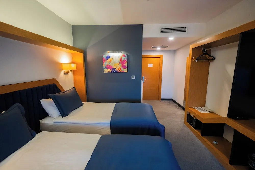 Deluxe Tek Büyük veya İki Ayrı Yataklı Oda, 1 Yatak Odası, Balkon, Şehir Manzaralı