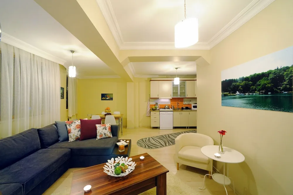 Family Apart Daire, 1 En Büyük (King) Boy Yatak ve Çekyat, Mutfak, Şehir Manzaralı