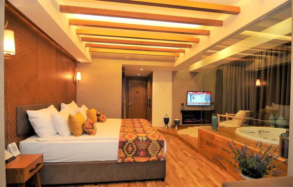 Deluxe Süit, 1 Yatak Odası, Sıcak Su Küveti