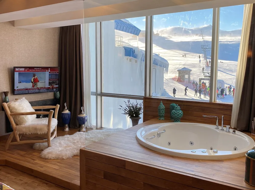 Deluxe Süit, 1 Yatak Odası, Sıcak Su Küveti