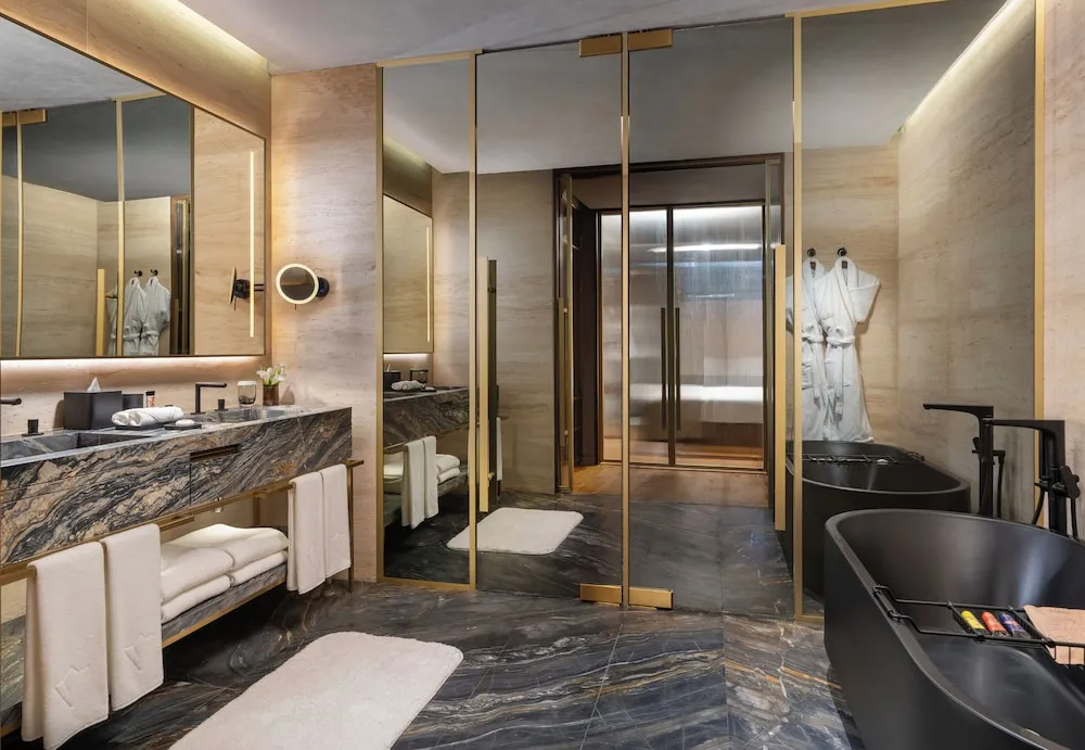 Süit, 1 Yatak Odası, Deniz Manzaralı, Köşe (Complimentary Butler Service)